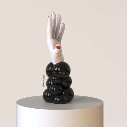 Contemporary hand sculpture “Thoughts”