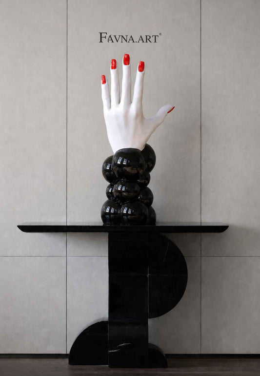 Contemporary hand sculpture “Thoughts”