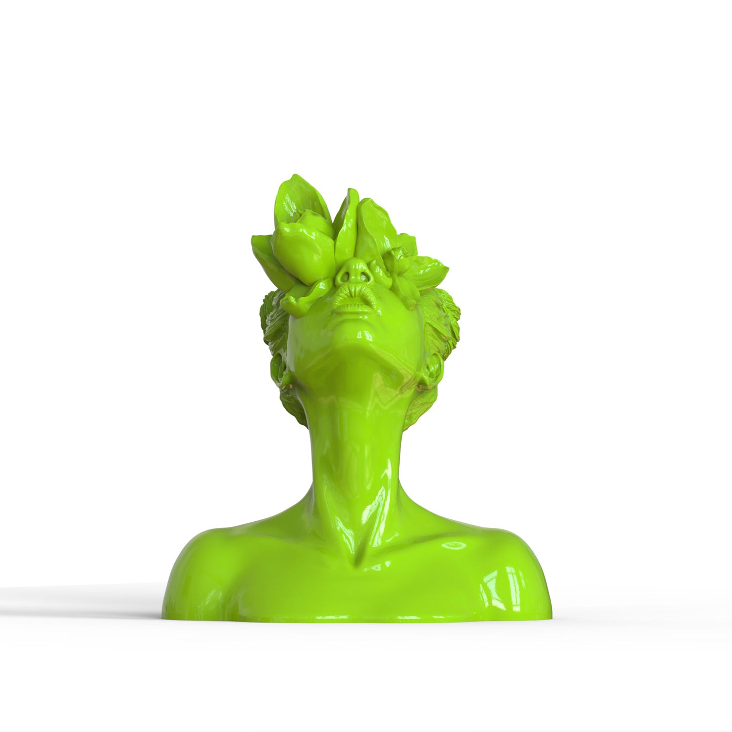 Sculpture "Daughter of the Faun" in lime