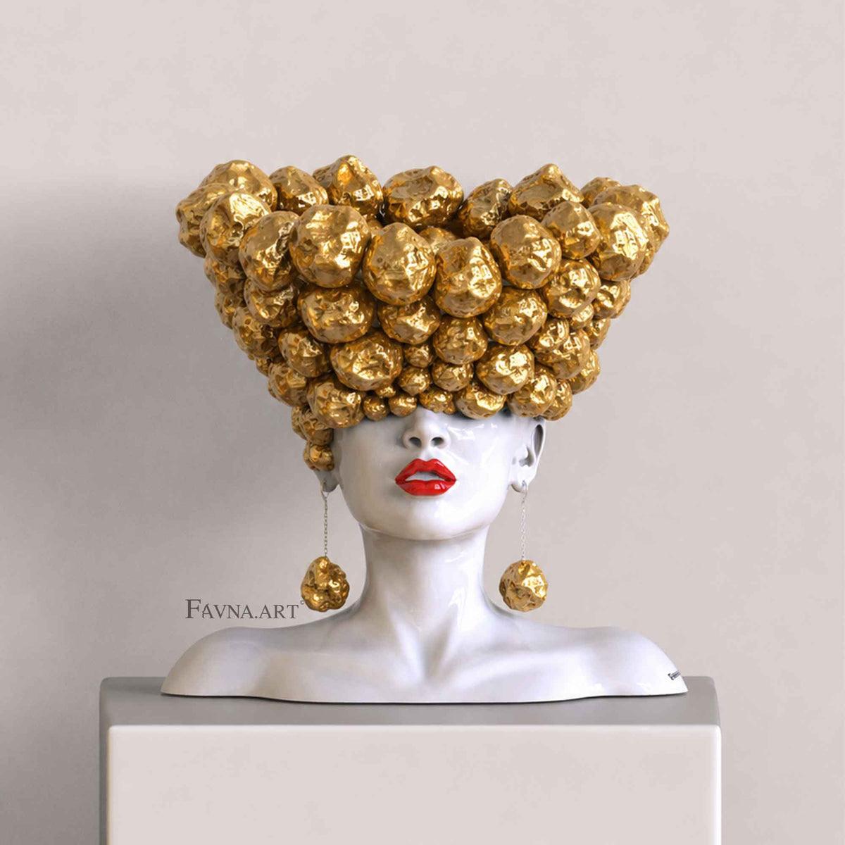 Sculpture sur commande « Pensées », une œuvre personnalisée créée pour vous
