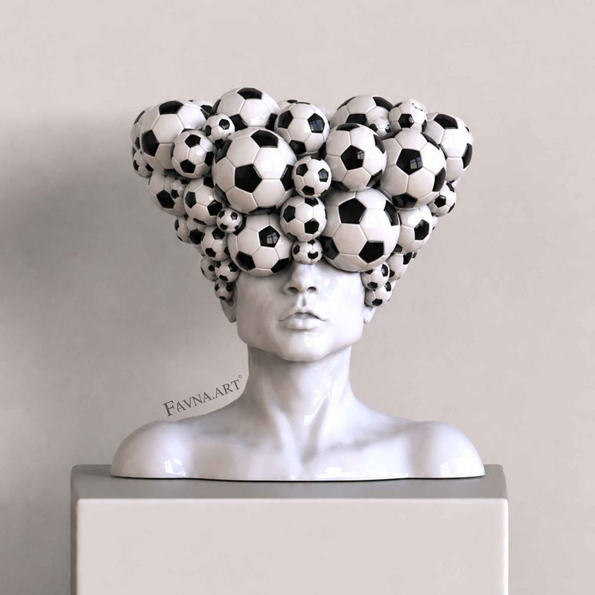 Sculpture sur commande « Pensées », une œuvre personnalisée créée pour vous
