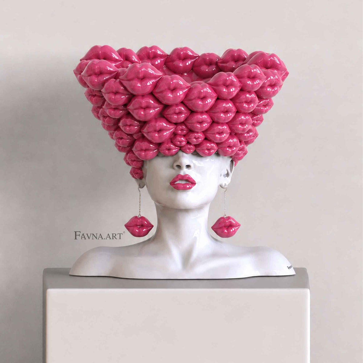 Sculpture sur commande « Pensées », une œuvre personnalisée créée pour vous
