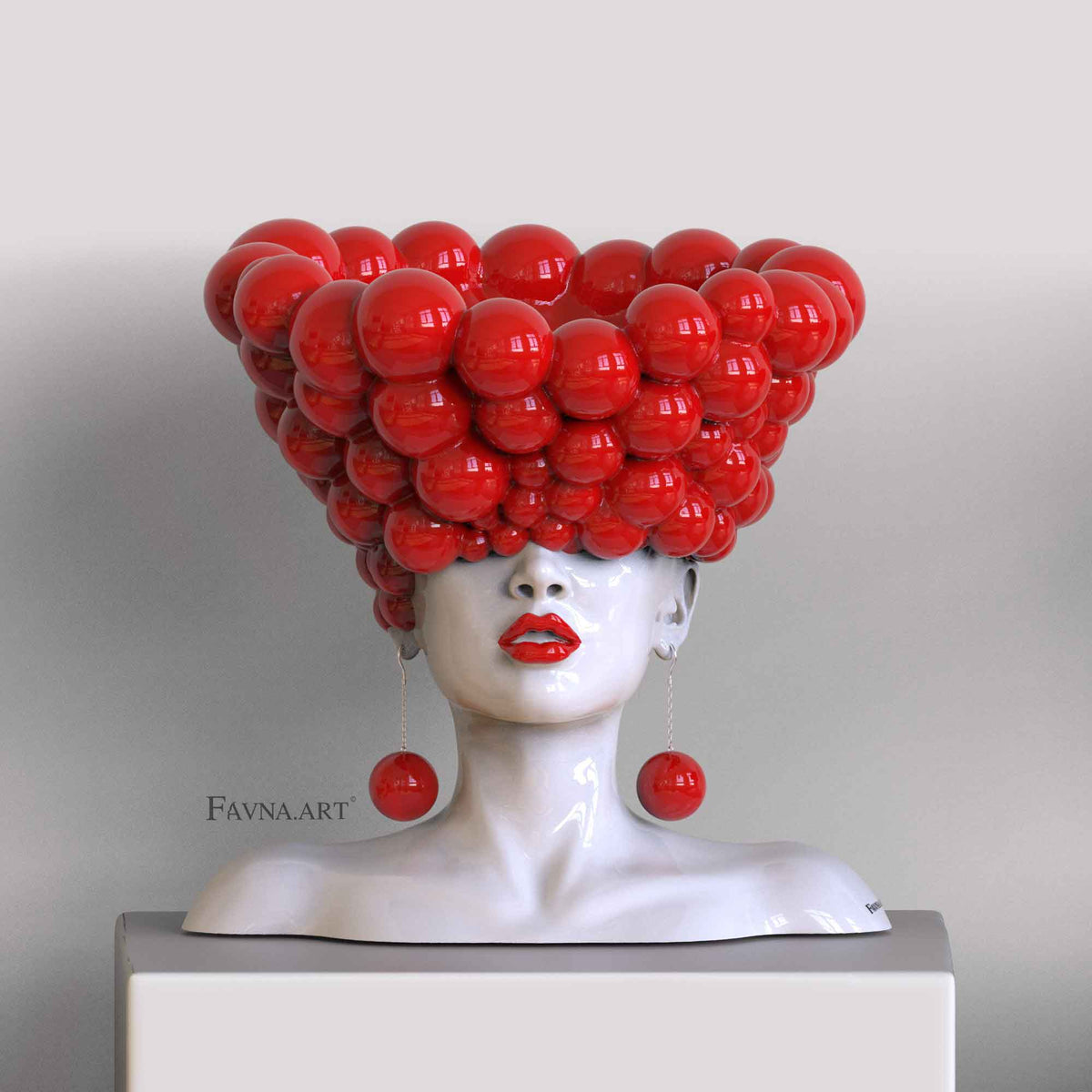 Sculpture sur commande « Pensées », une œuvre personnalisée créée pour vous
