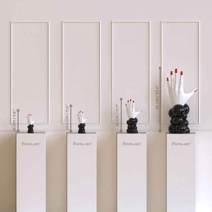 Contemporary hand sculpture “Thoughts”