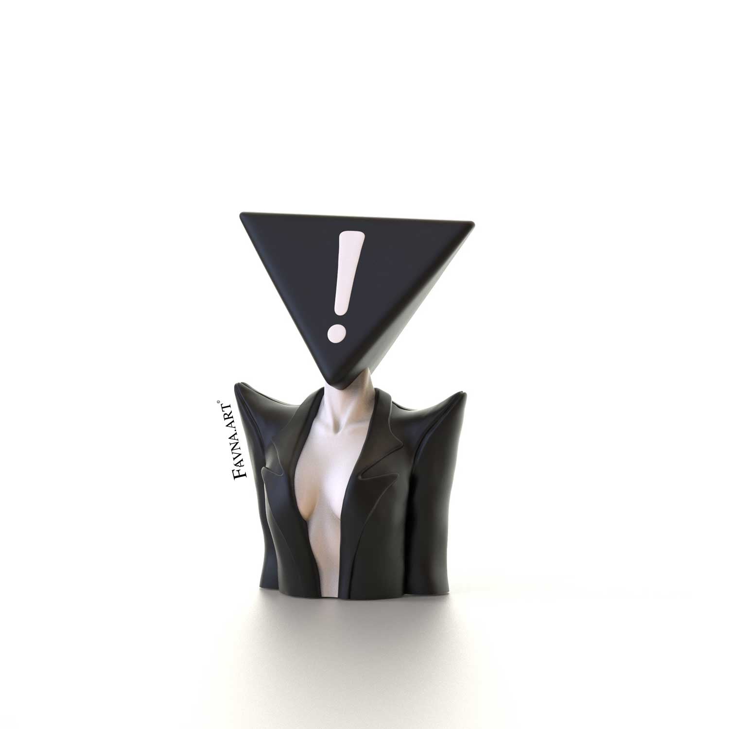 Modern sculpture gift with unique share by Favna.art