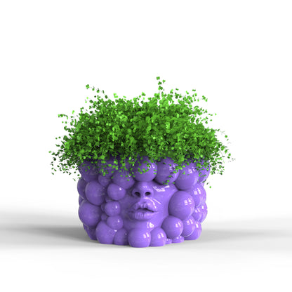 Flowerpot "Thoughts" lavanda