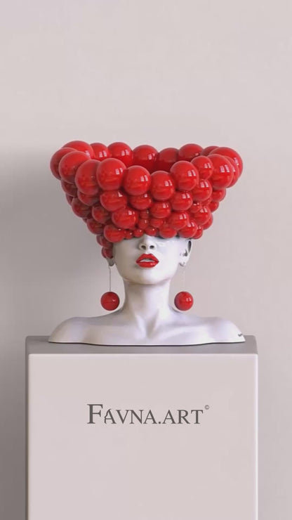 Sculpture sur commande « Pensées », une œuvre personnalisée créée pour vous
